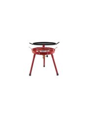 Süper Ocak ve Emaye Kaplama Grill + 1 Adet 450 Gr Gaz Kartuşu